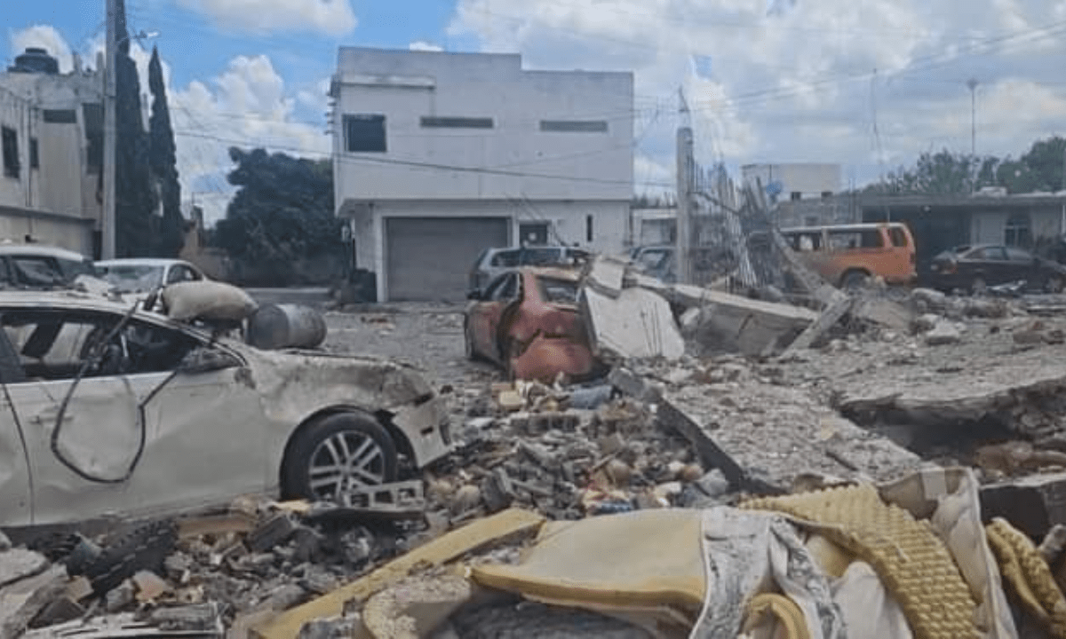 Explosion en Reynosa