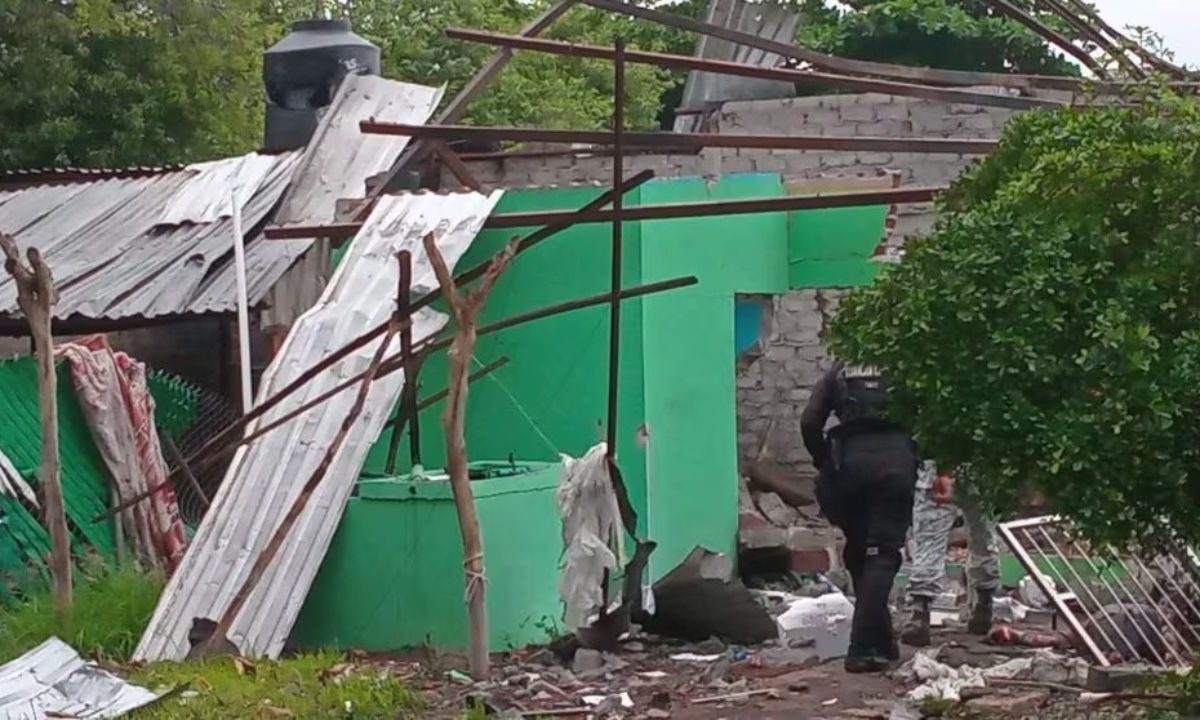 Seis muertos y un herido deja una explosión en un "narcolaboratorio" en Michoacán