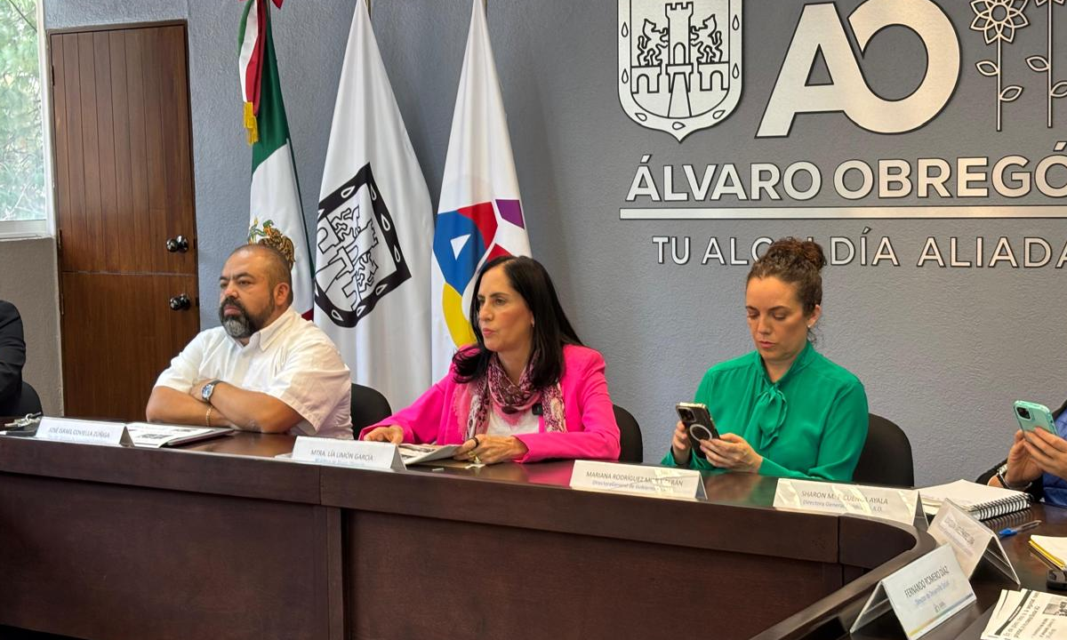 Antes de cerrar una página en la historia de la alcaldía Álvaro Obregón, Lía Limón reiteró que durante su administración la seguridad siempre fue una prioridad,