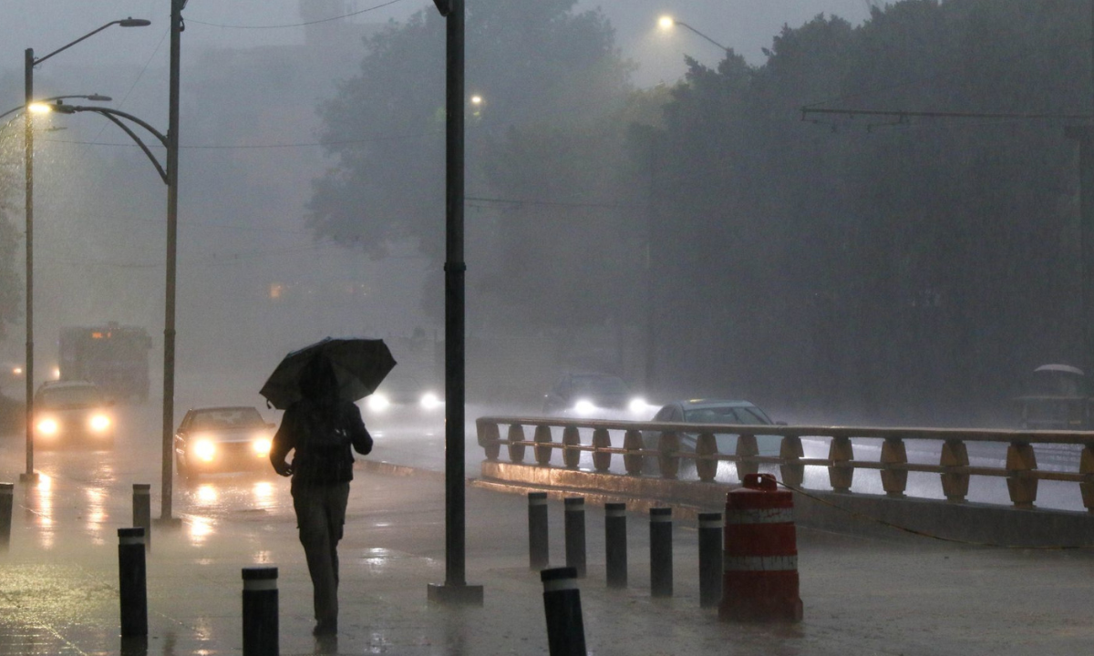 Se esperan lluvias con granizadas en las alcaldias de Coyoacan