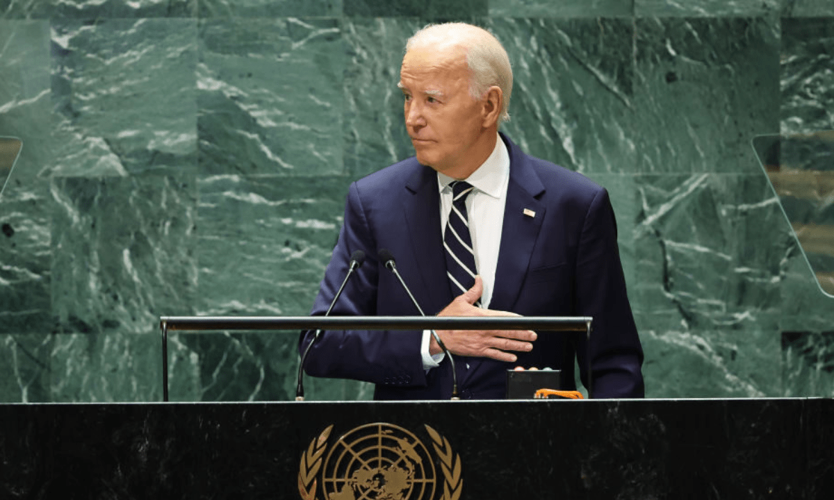 Joe Biden ante la Asamble a de las Naciones Unidas