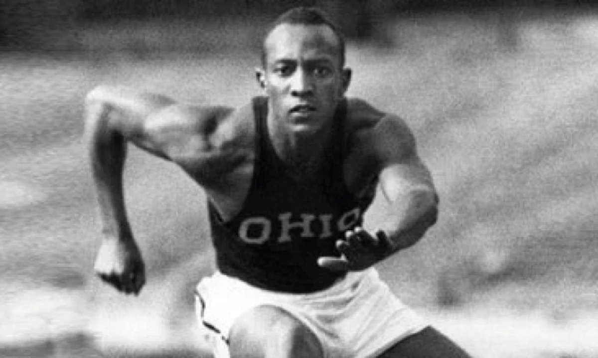 Jesse Owens en las olimpiadas