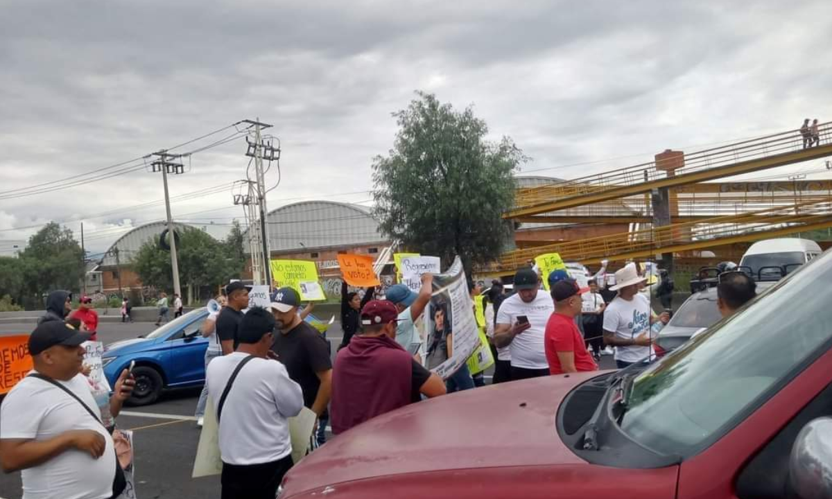 Bloqueada la autopista Mexico Puebla