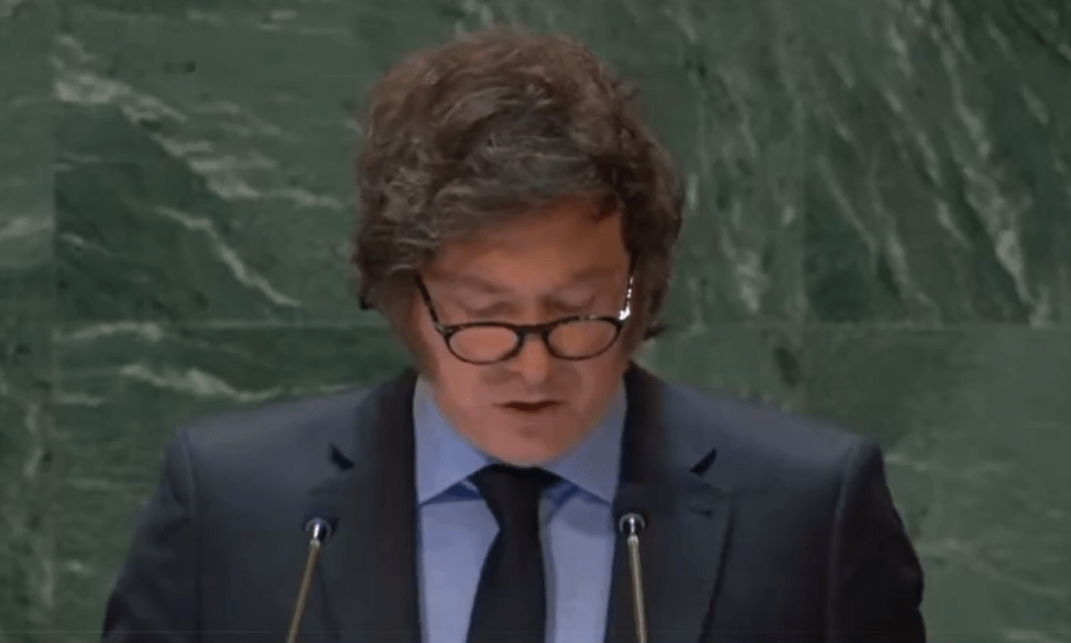 Javier Milei ante la ONU