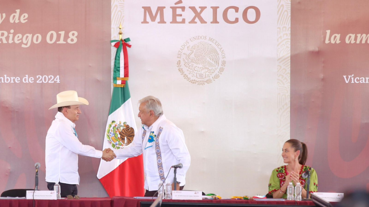 AMLO en su ultima gira visita SONORA