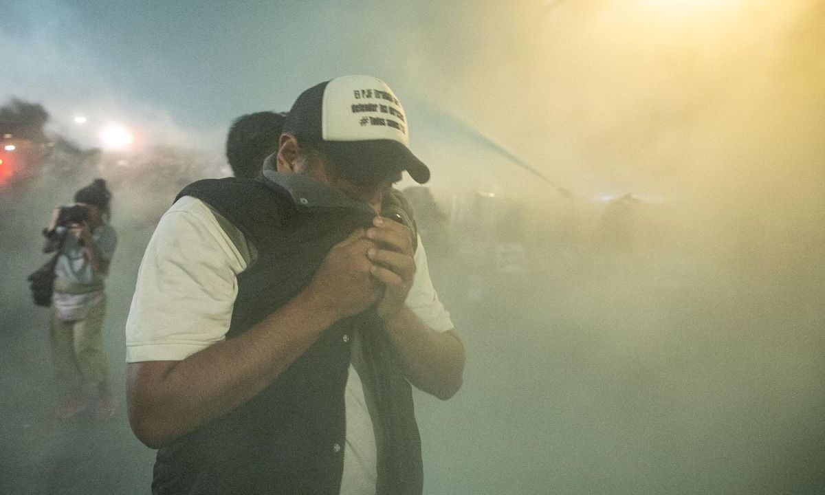 SSC descarta uso de gas contra manifestantes en Xicoténcatl