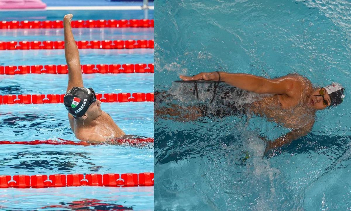 Dos mexicanos estarán en la final de los 50m estilo dorso S4 en la para natación, hablamos de Ángel Camacho y de Jesús Hernández.