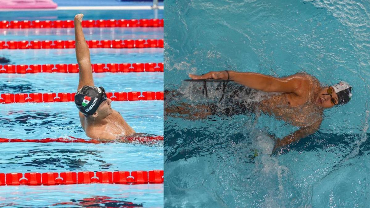 Dos mexicanos estarán en la final de los 50m estilo dorso S4 en la para natación, hablamos de Ángel Camacho y de Jesús Hernández.