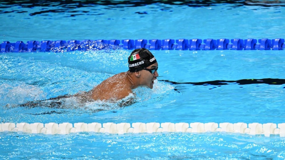 Ángel de Jesús Camacho avanzó a una nueva final en la disciplina de para natación, de los Juegos Paralímpicos de París 2024.