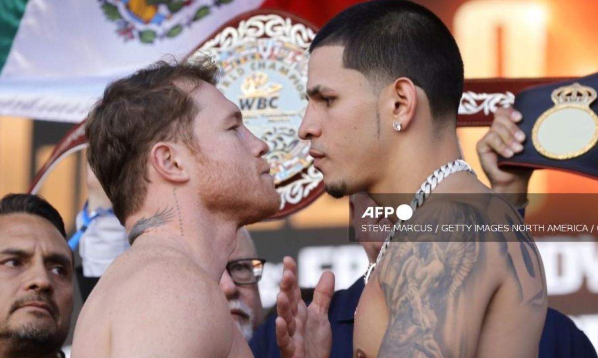 Este viernes se celebró la ceremonia de pesaje entre Saúl "Canelo" Álvarez y Edgar Berlanga y ambos cumplieron en la báscula.