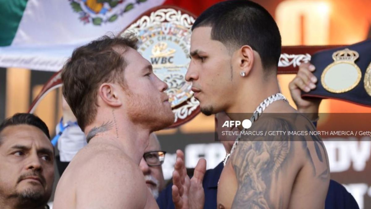 Este viernes se celebró la ceremonia de pesaje entre Saúl "Canelo" Álvarez y Edgar Berlanga y ambos cumplieron en la báscula.