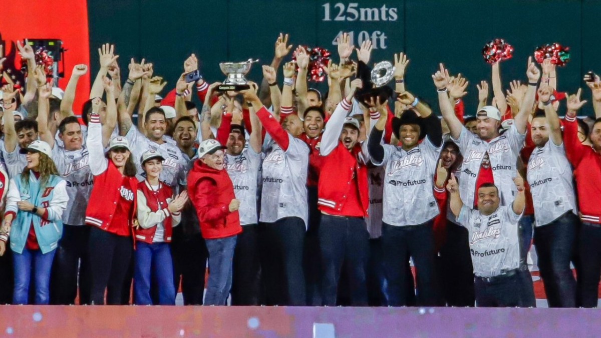 Los Diablos Rojos celebraron en el estadio Alfredo Harp Helú la reciente conquista que tuvieron el lunes pasado ante Sultanes de Monterrey