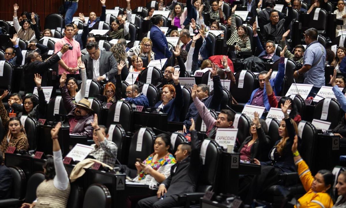 El Pleno de la Cámara de Diputados inició este martes con la discusión del sexto y último informe del Gobierno de México