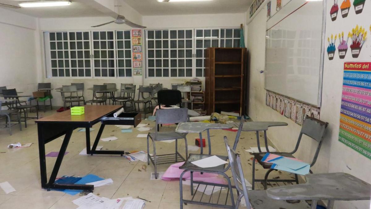 Las autoridades de Quintana Roo anunciaron que se suspenderán las clases en algunos municipios del estado por la llegada de 'Helene'.