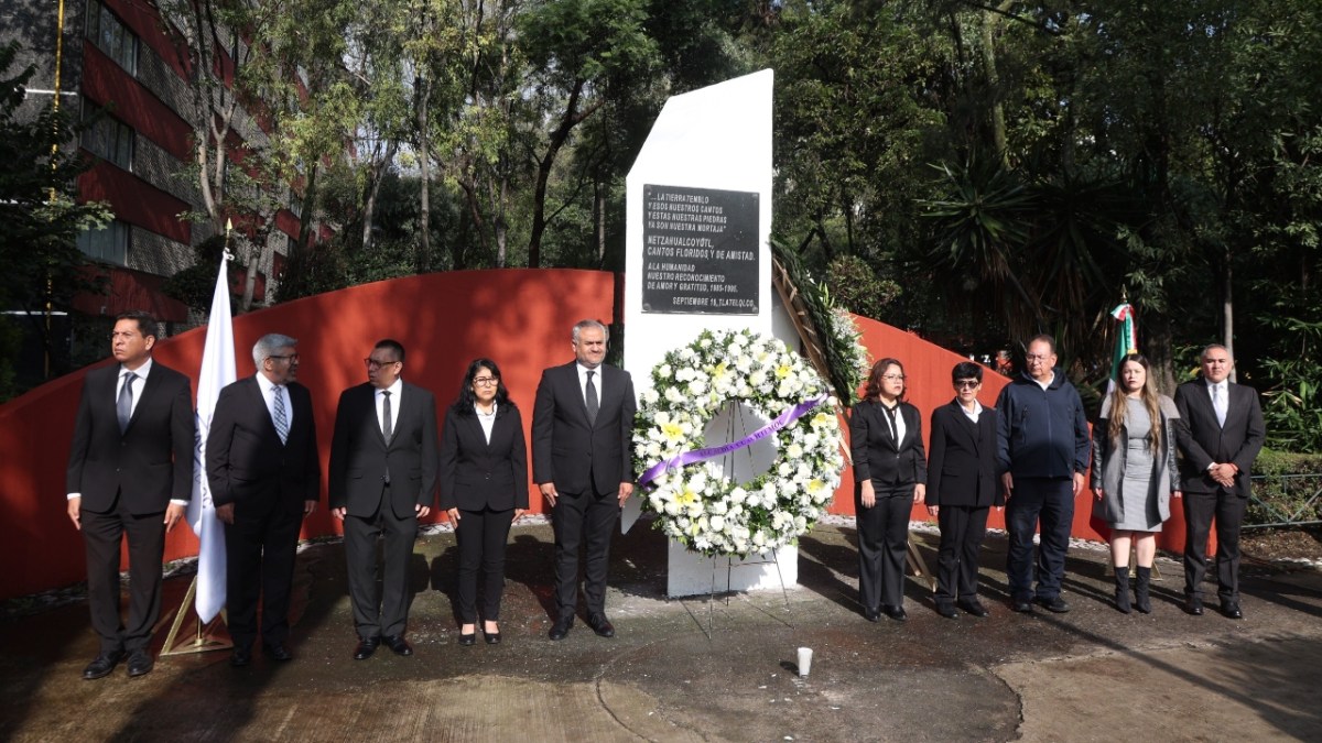 FOTO: EDGAR NEGRETE LIRA/CUARTOSCURO/ Ceremónia en memoria de los fallecidos en los terremotos de 1985 y 2017