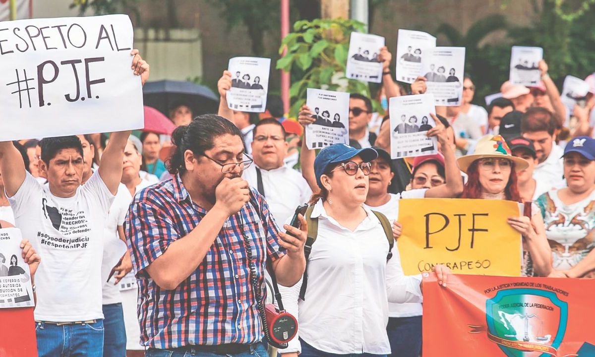 Elección. Pese a las intensas protestas gestadas alrededor de todo el país, el decreto de reforma judicial indica que la votación será el próximo 1 de junio.