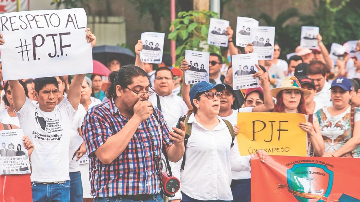 Elección. Pese a las intensas protestas gestadas alrededor de todo el país, el decreto de reforma judicial indica que la votación será el próximo 1 de junio.