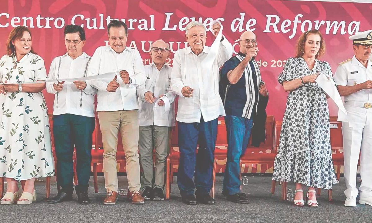 Aportación. El Presidente anunció que escribirá un libro sobre cómo, según él, la corrupción fue “importada” por los conquistadores españoles.