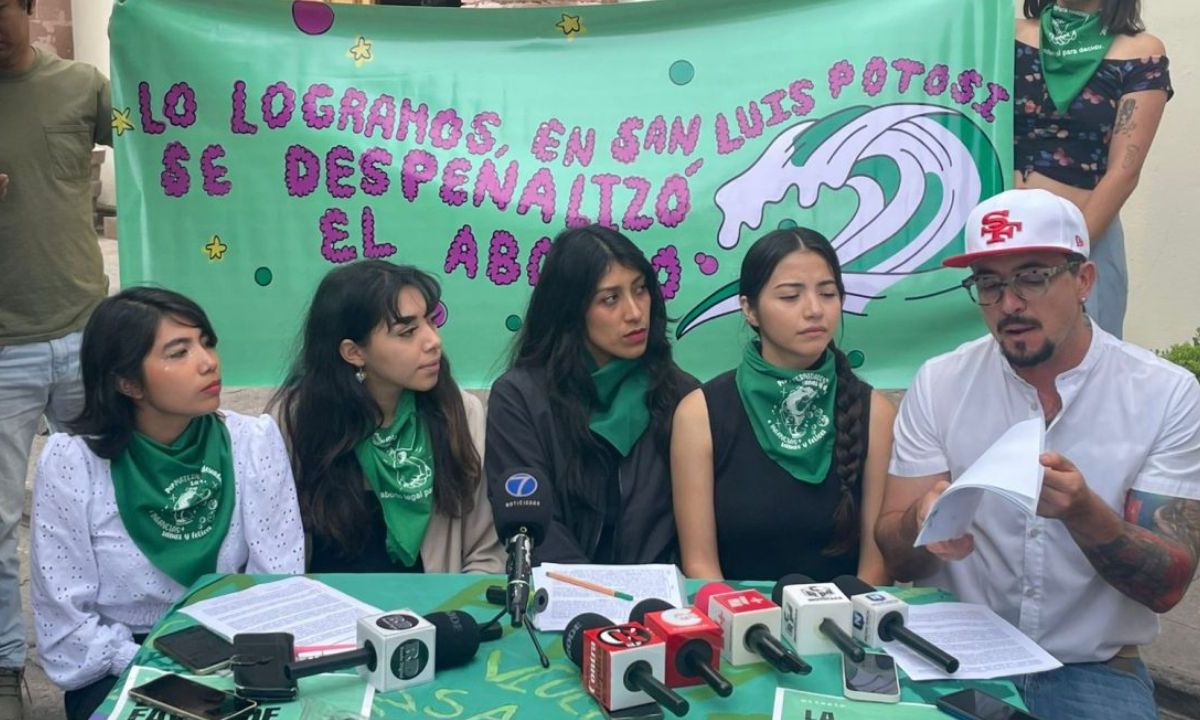 RECURSO. El colectivo ILE  consiguió el fallo, anunciarn en conferencia de prensa.