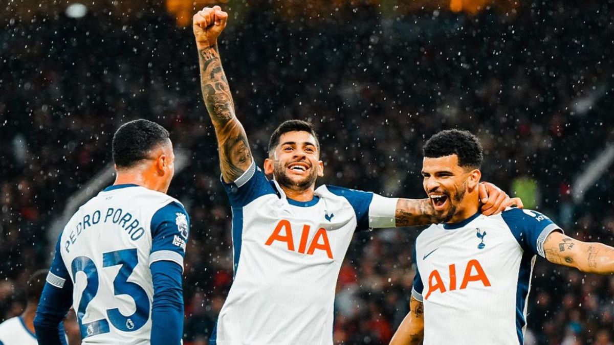 Tottenham goleó como visitante al Manchester United 0-3, para finalizar la sexta jornada de la Premier League