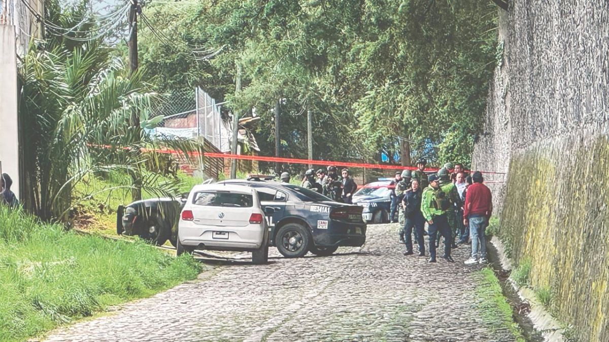 HALLAZGO. Los cuerpos de los tres comerciantes estaban entre la maleza. 