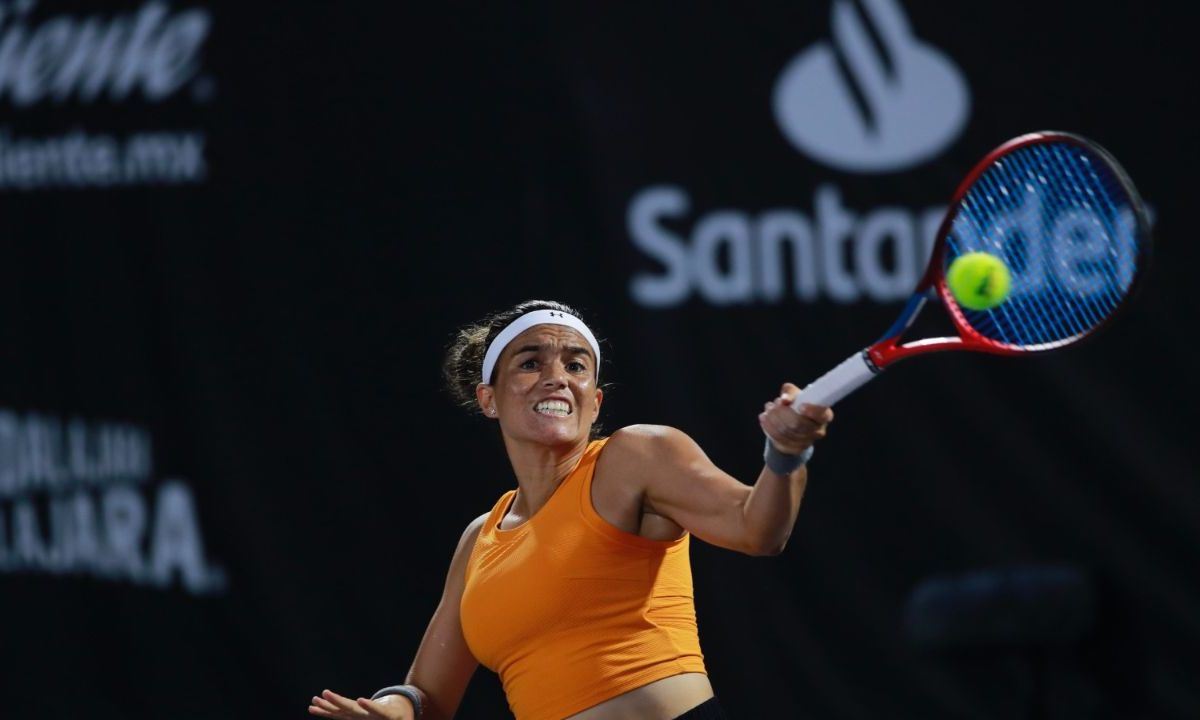 2 derrotas sumó Ana Sofia Sánchez en las dos semanas de actividad que tuvo entre el Abierto de Zapopan y el Guadalajara Open