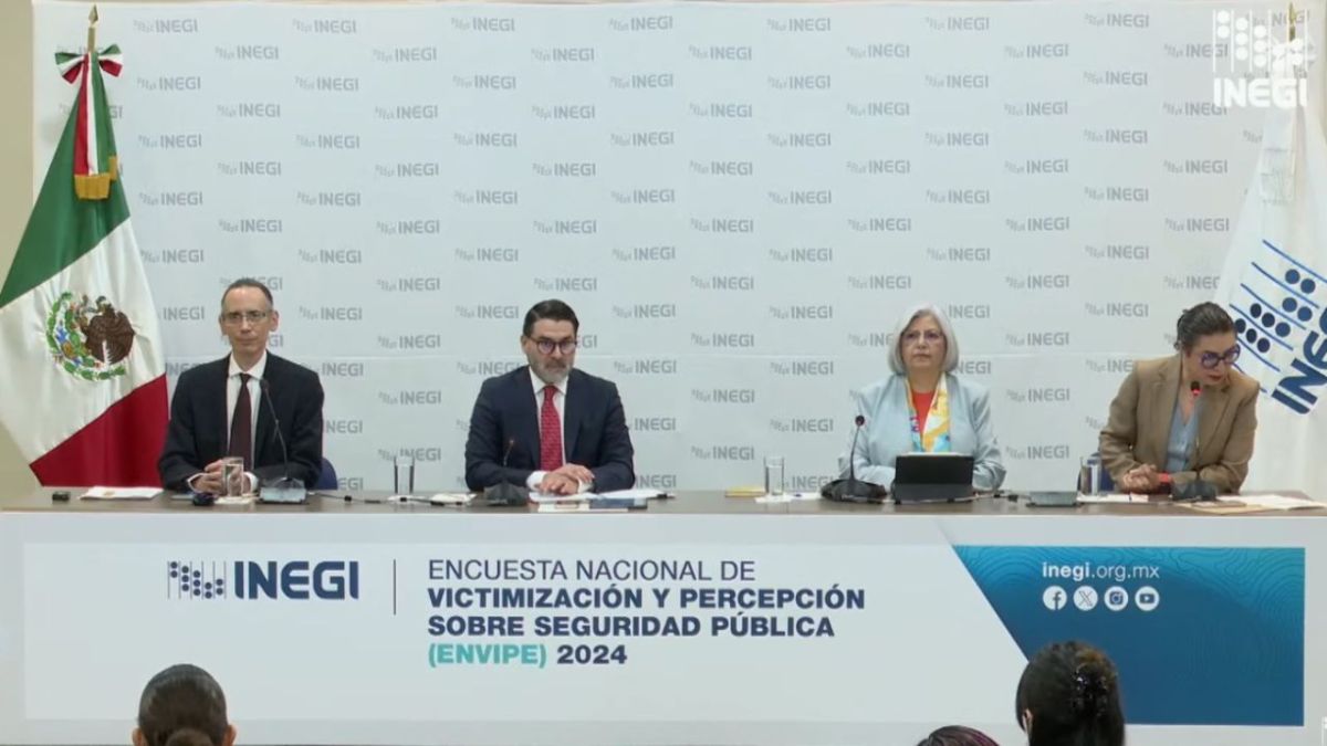 CONFERENCIA. Presentan la Encuesta Nacional de Victimización y Percepción de Seguridad Pública.