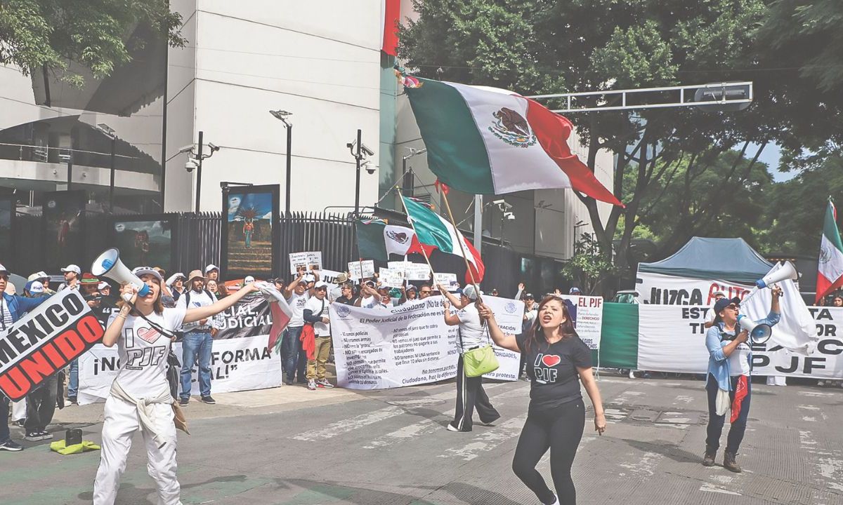 Defensa. Advierten que mantendrán la resistencia y la unión con el objetivo de detener la reforma judicial.