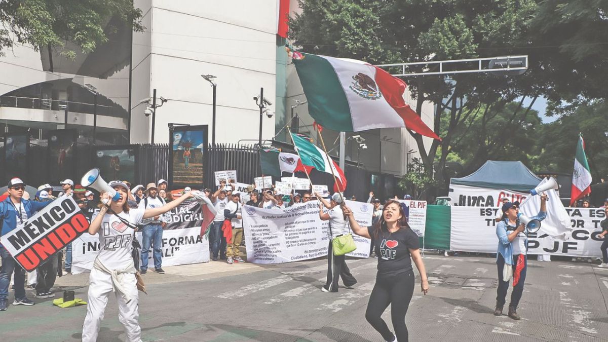 Defensa. Advierten que mantendrán la resistencia y la unión con el objetivo de detener la reforma judicial.