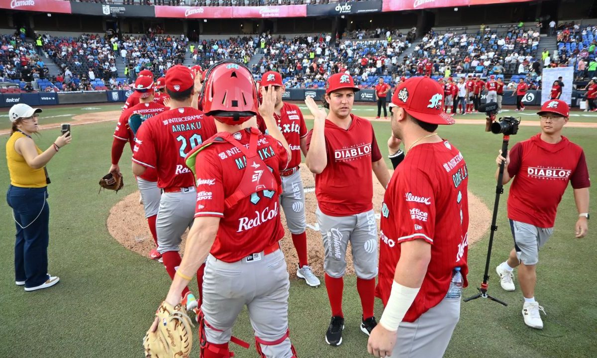 Serie del Rey quedó a una victoria de que los Diablos Rojos se proclamen campeones de la pelota caliente en México