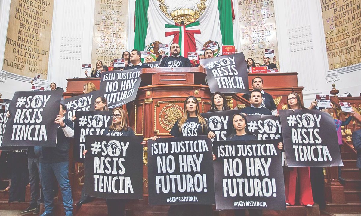 La Asociación Nacional de Magistrados de Circuito y Jueces de Distrito (Jufed) definirá hoy si sigue el paro nacional en los órganos del Poder Judicial