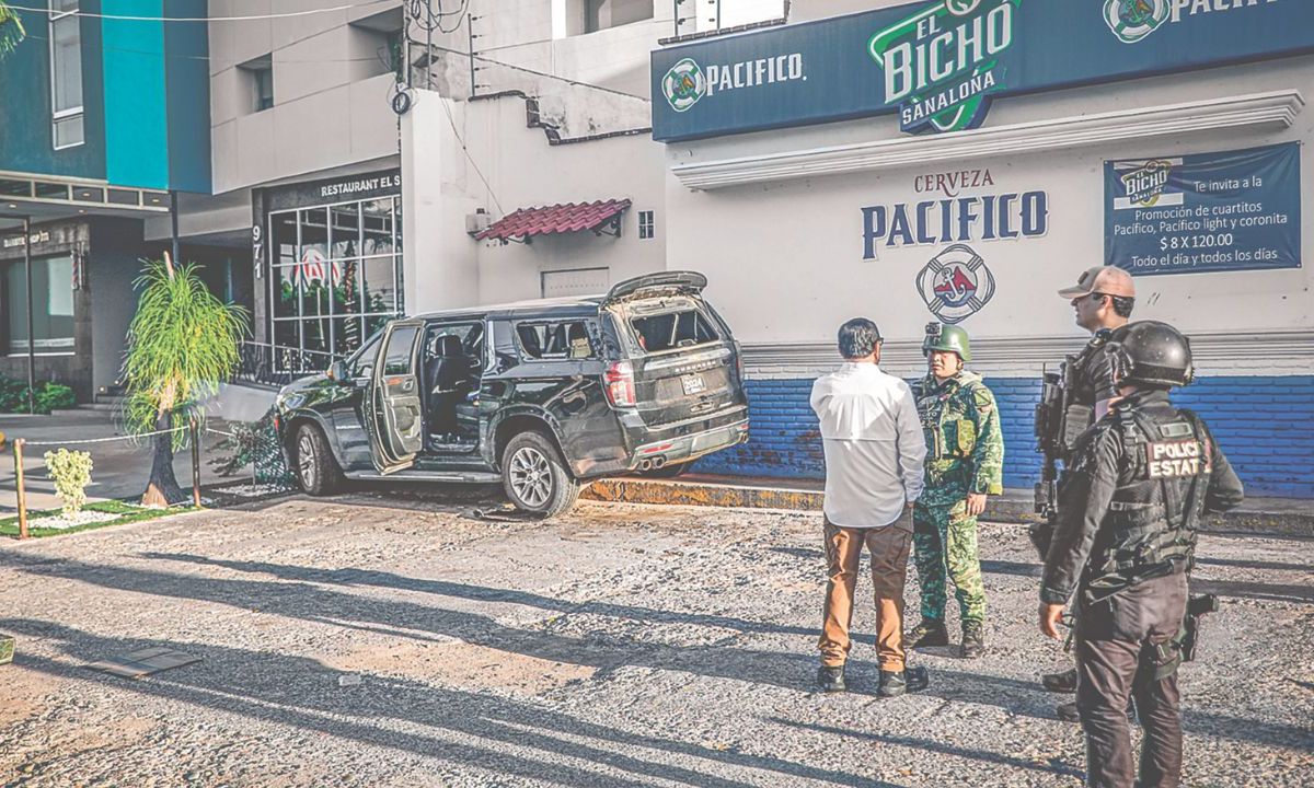 VIOLENCIA. Ayer se registraron balaceras en Culiacán entre presuntos grupos rivales del crimen organizado; luego siguieron con el Ejército.