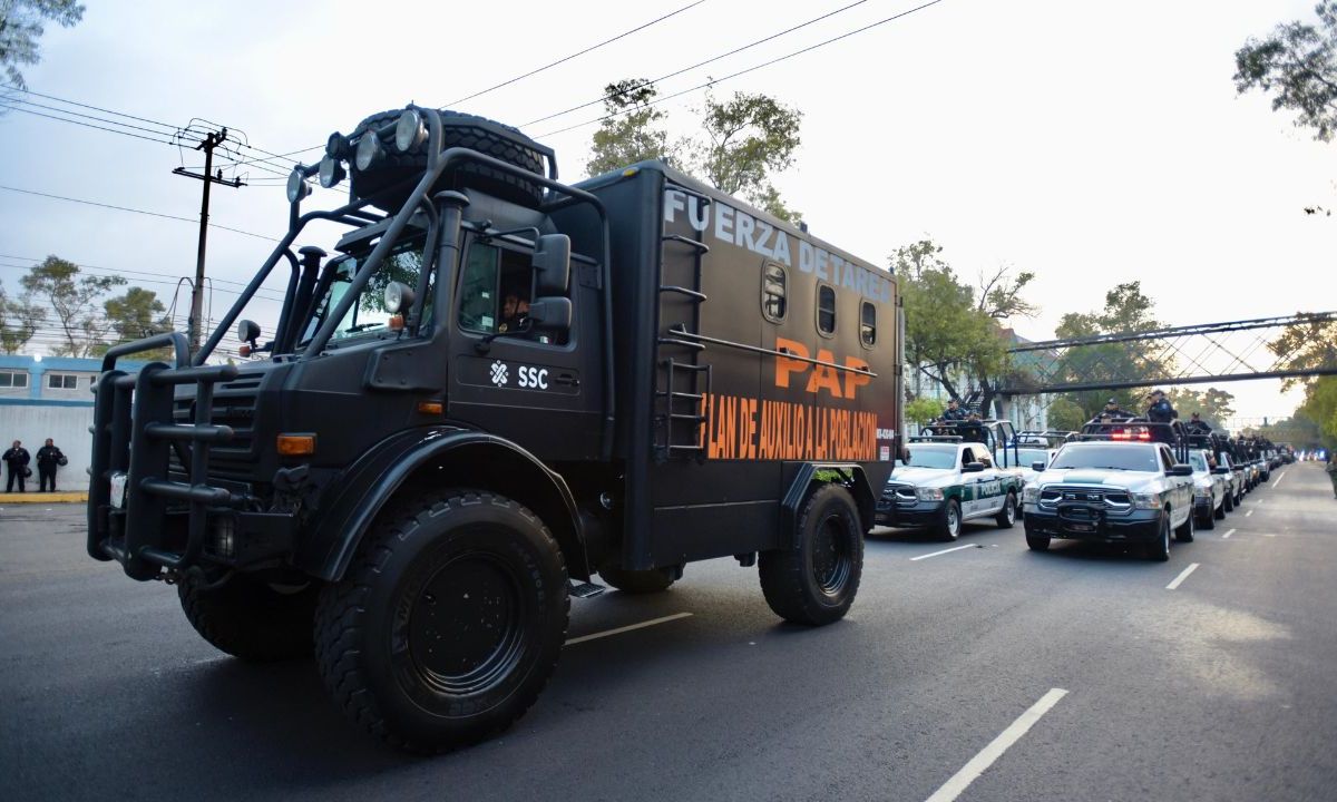 Fuerza. El operativo se enfoca en Santa María La Ribera, Guerrero, Morelos, Centro, Obrera, Doctores, Asturias, Tlatelolco y Roma.