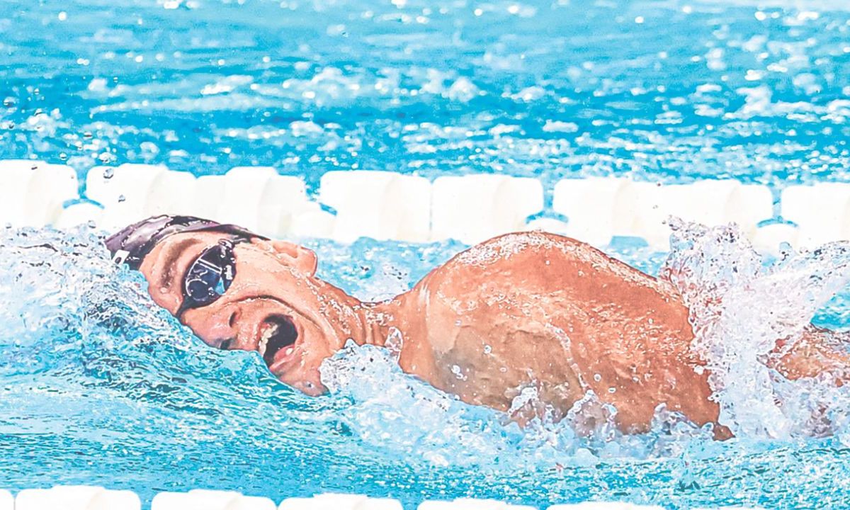 En la antesala de conseguir su tercera medalla en París 2024, Ángel de Jesús Camacho finalizó en el cuatro puesto de la final de 200 metros libres categoría S4 con un tiempo de 2:55.20