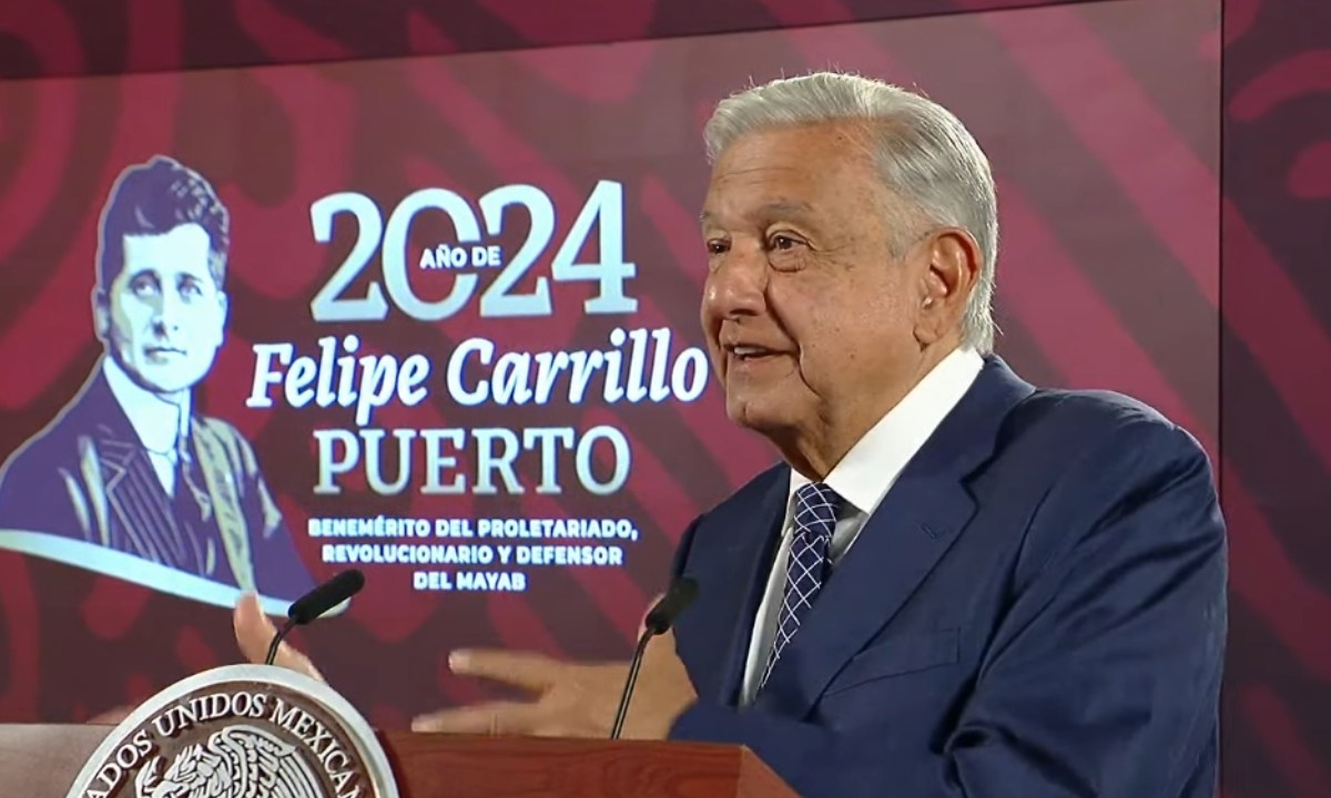 Foto: Captura de pantalla/ Andrés Manuel López Obrador hizo corresponsable al Gobierno de EU de la violencia en Sinaloa