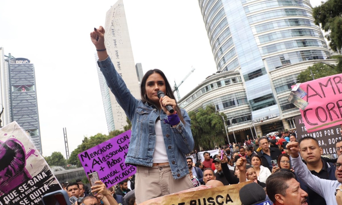 Foto: Gabriela Esquivel/ Alessandra Rojo de la Vega, pide a Sheinbaum y Brugada no manchar sus victorias