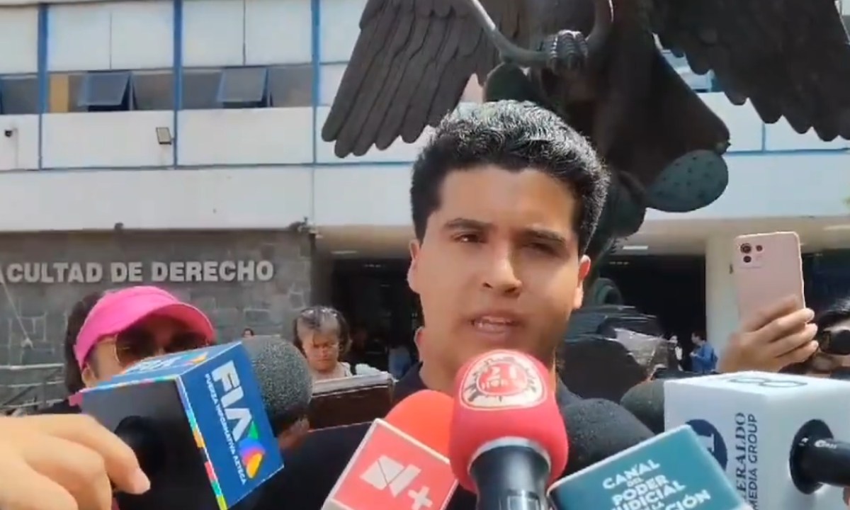 Foto: Captura de pantalla/ Alumnos de la Facultad de Derecho de la UNAM habblan sobre la Reforma al Poder Judicial