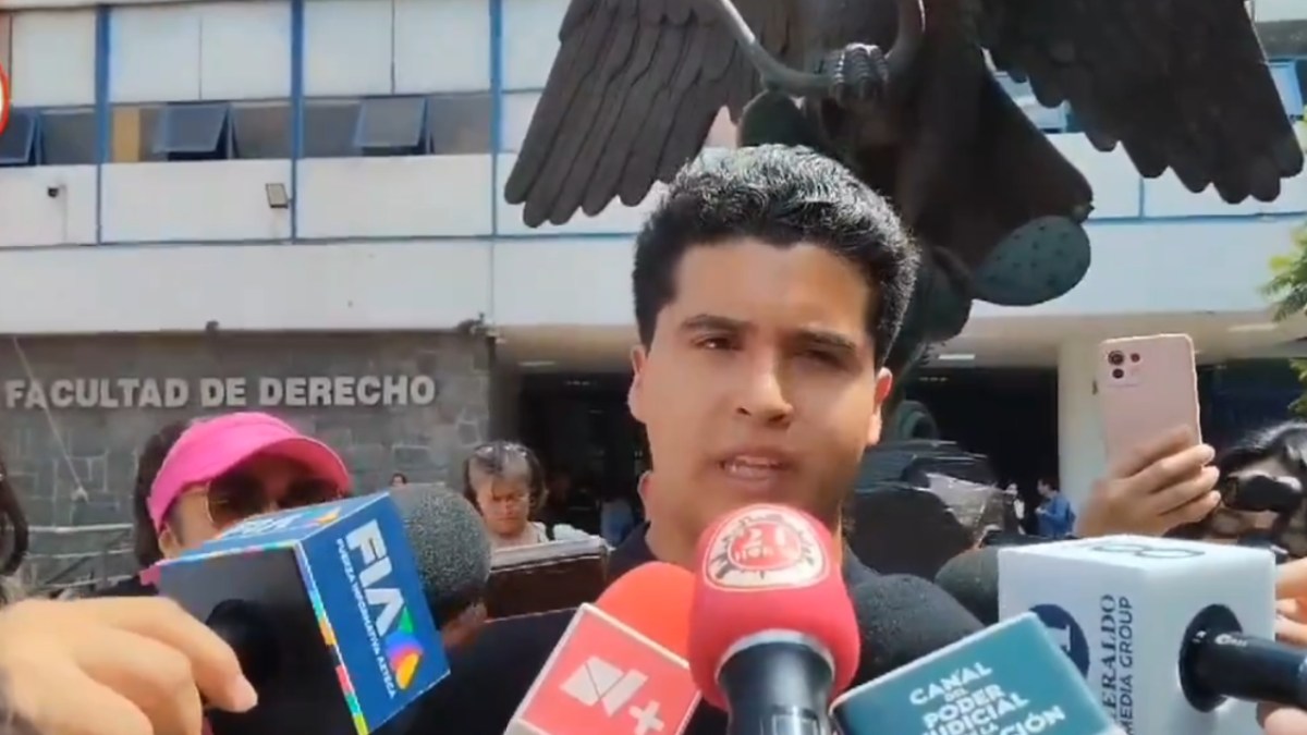 Foto: Captura de pantalla/ Alumnos de la Facultad de Derecho de la UNAM habblan sobre la Reforma al Poder Judicial