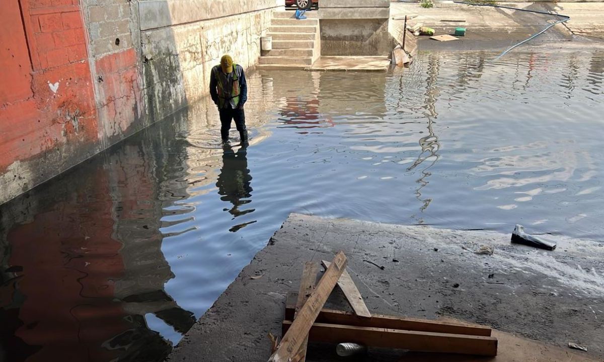 La fuerte tormenta registrada el 15 de septiembre en Tlalnepantla, provocó pérdidas millonarias a empresas