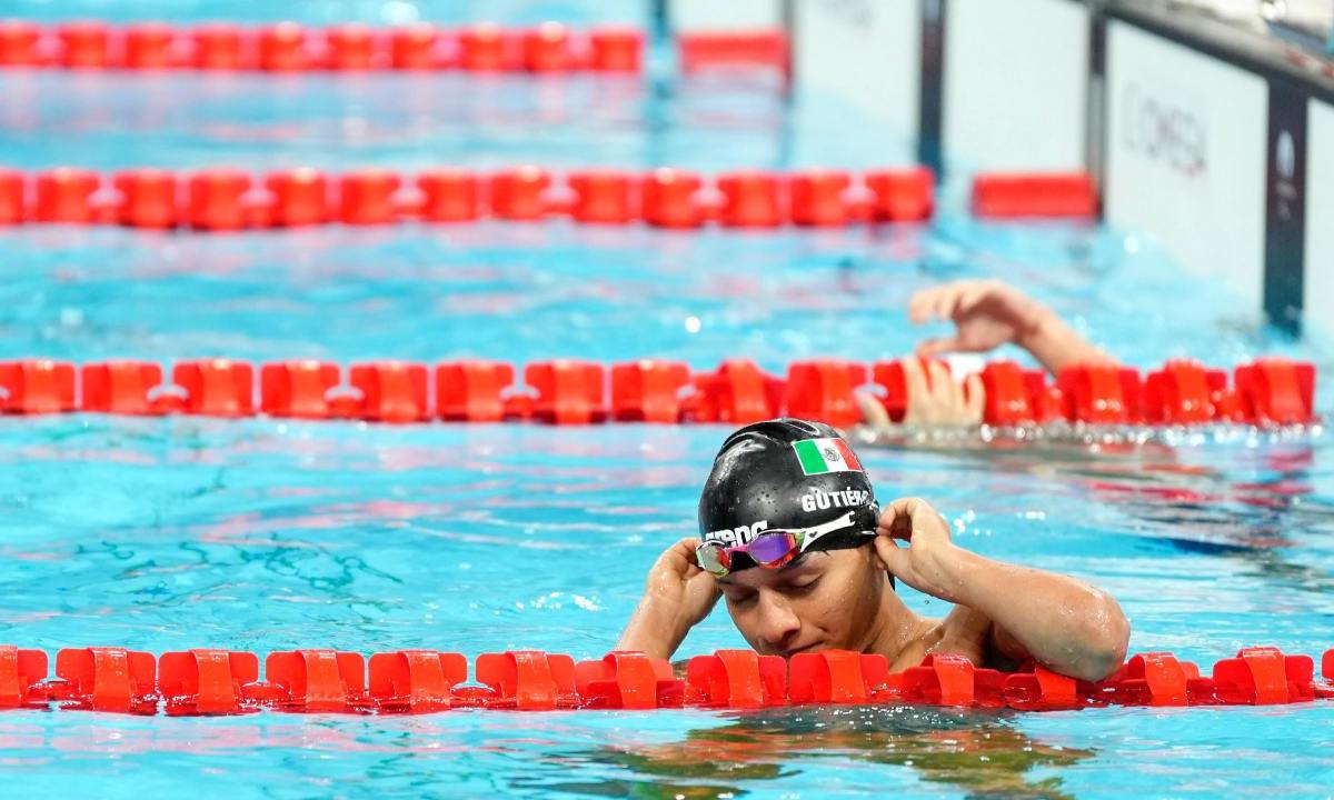 Jesús Alberto Gutiérrez Bermúdez finalizó en el lugar 10 de los 100m dorso S6 de la para natación, en los Juegos Paralímpicos de París 2024.