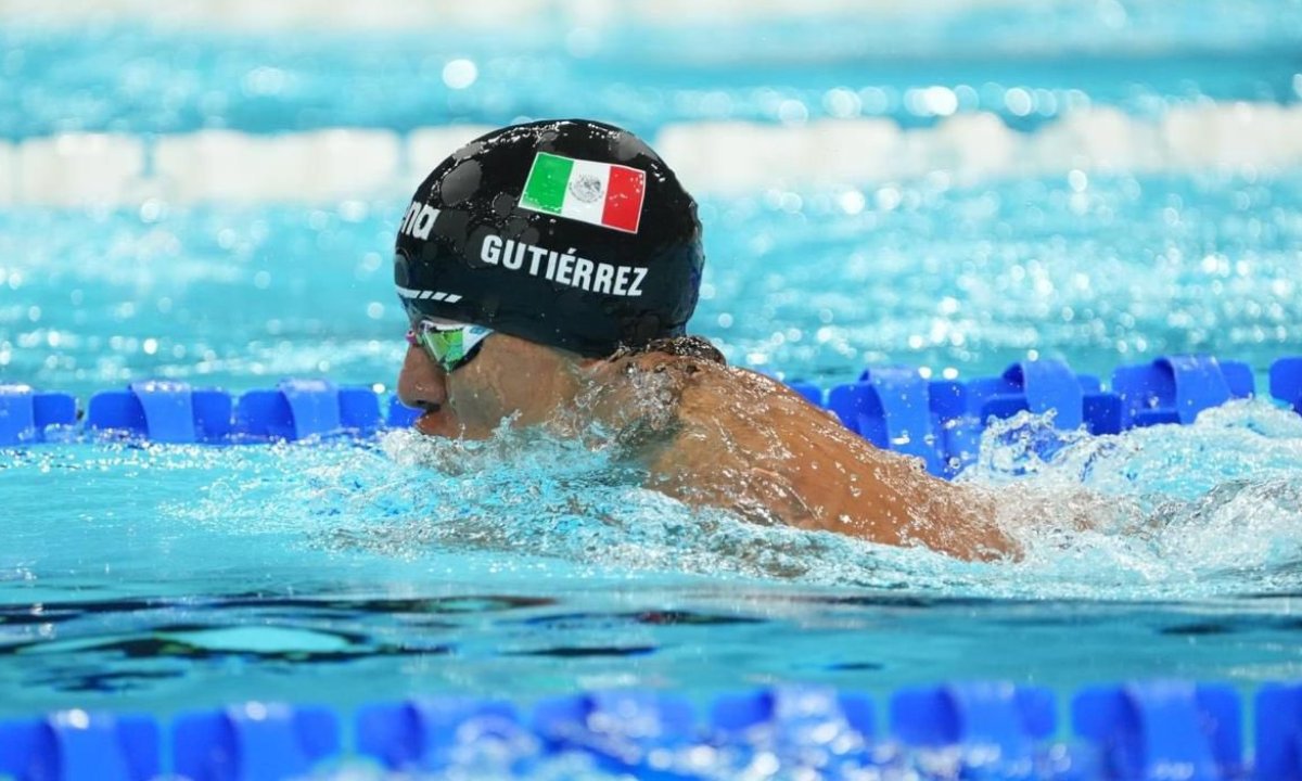 El mexicano Jesús Alberto Gutiérrez logró acceder a la final de 50m estilo mariposa S6 en la para natación, en los Juegos Paralímpicos