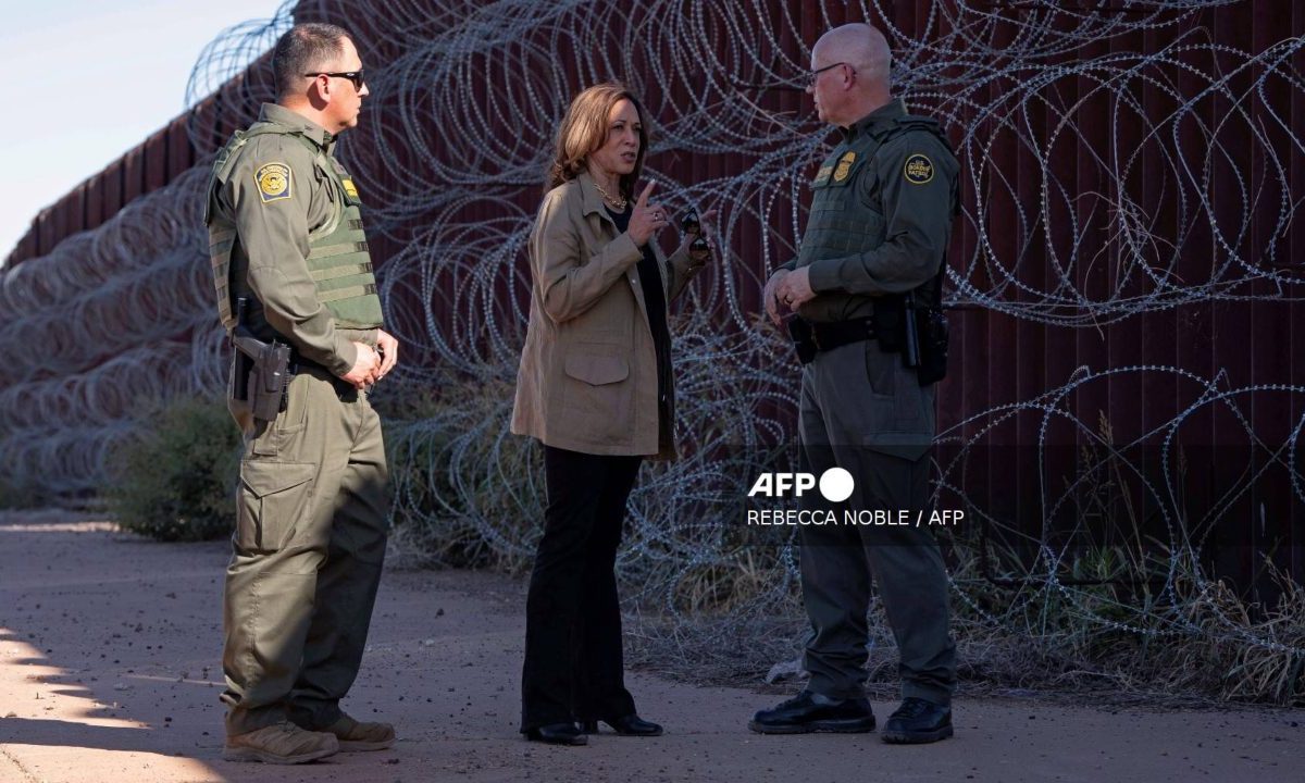 Como parte de su campaña presidencial, Kamala Harris llega este viernes a la frontera de EU con México para hablar sobre migración