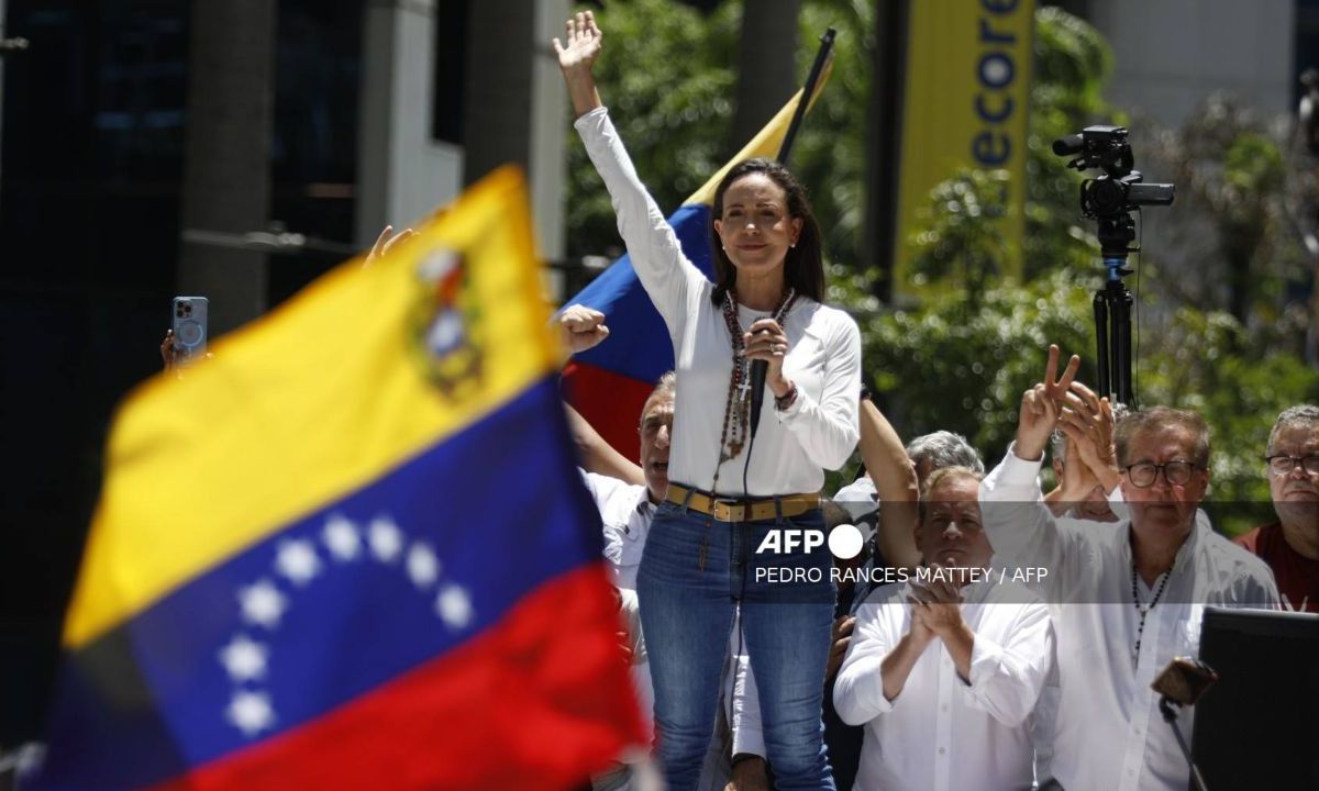 La lideresa opositora venezolana, María Corina Machado, realizó fuertes acusaciones contra el expresidente del Gobierno español.