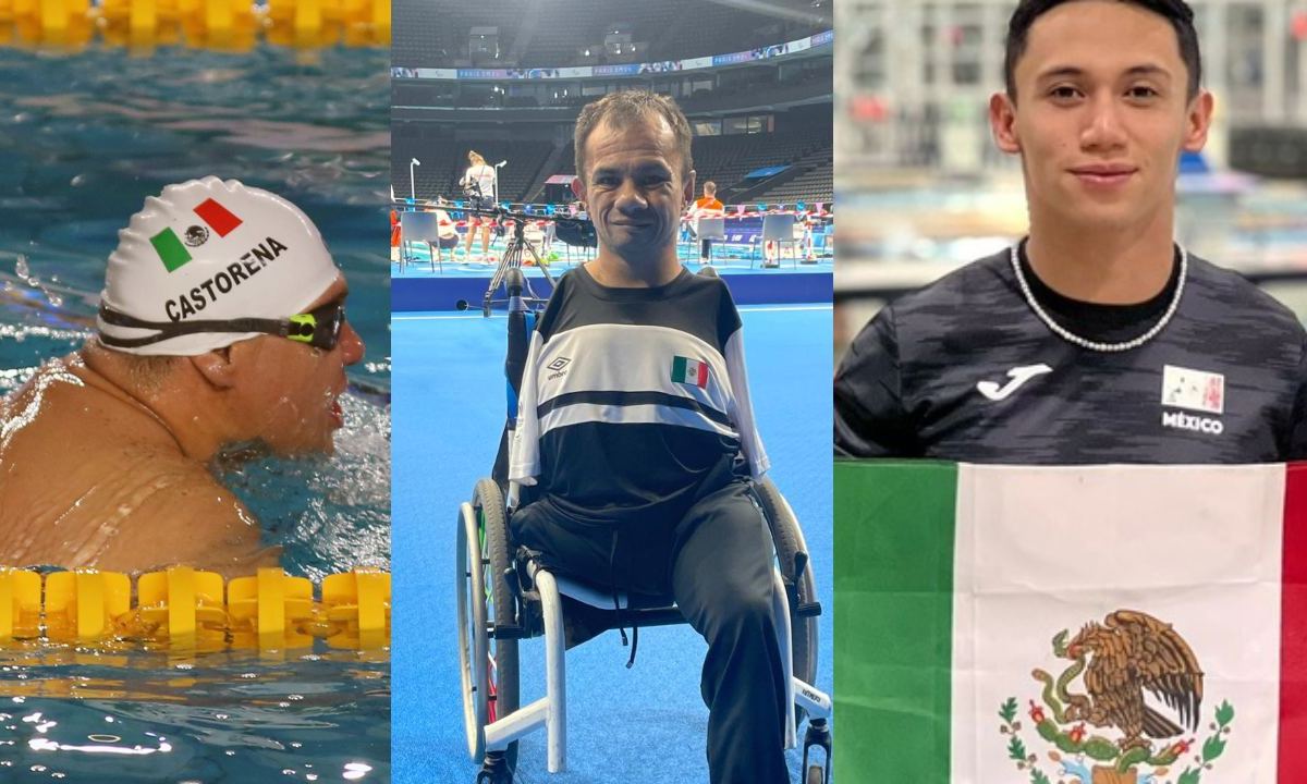 Tres para atletas mexicanos se instalaron en la final de los 50m estilo pecho SB2 de la para natación, en los Juegos Paralímpicos de París