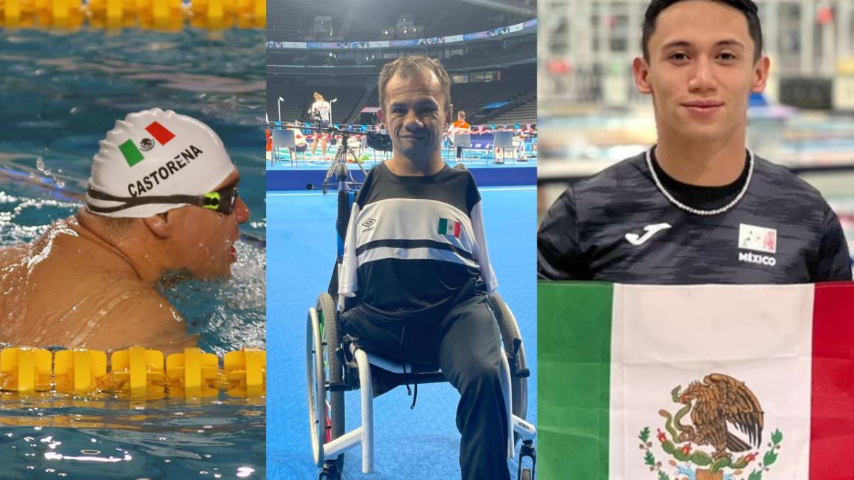 Tres para atletas mexicanos se instalaron en la final de los 50m estilo pecho SB2 de la para natación, en los Juegos Paralímpicos de París