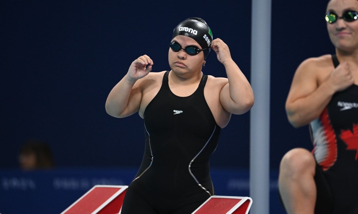 La mexicana Naomi Somellera avanzó este jueves 5 de septiembre a la final de los 100m estilo pecho SB7 de la para natación.