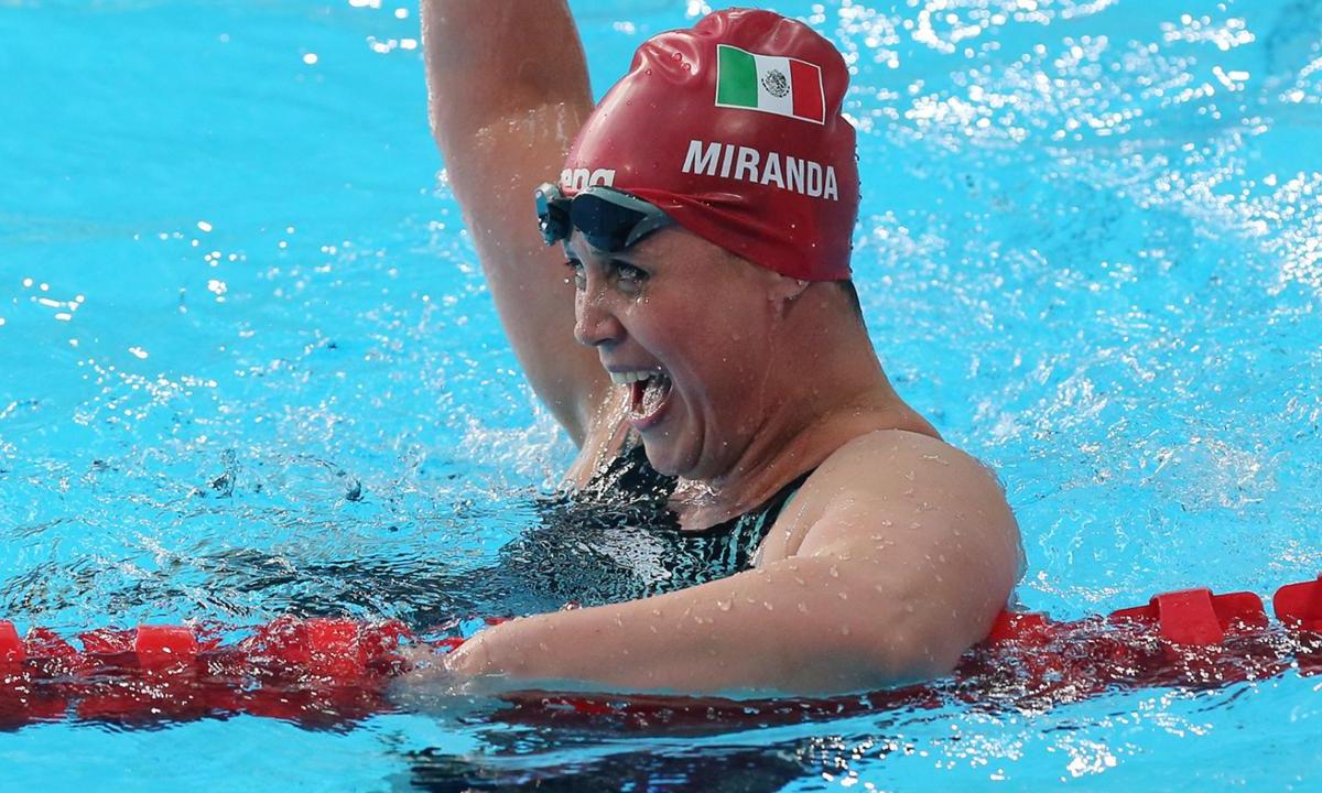 La mexicana Nely Miranda accedió a la final de los 50m libre S4 en la para natación, en los Juegos Paralímpicos de París 2024.