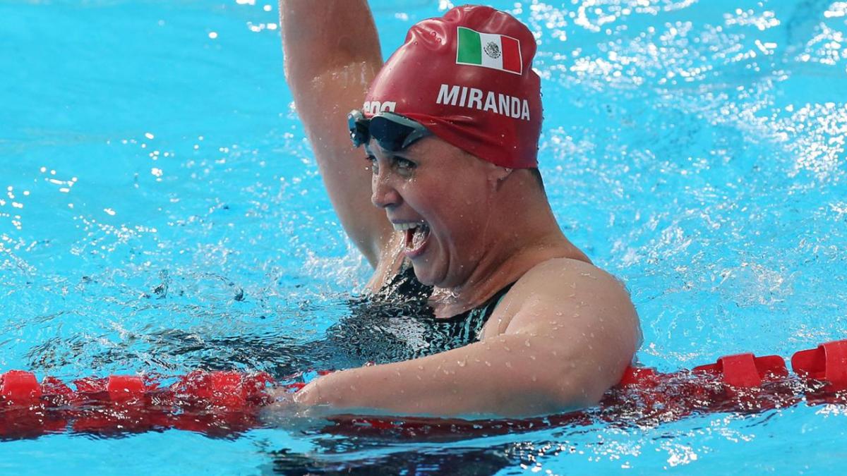 La mexicana Nely Miranda accedió a la final de los 50m libre S4 en la para natación, en los Juegos Paralímpicos de París 2024.