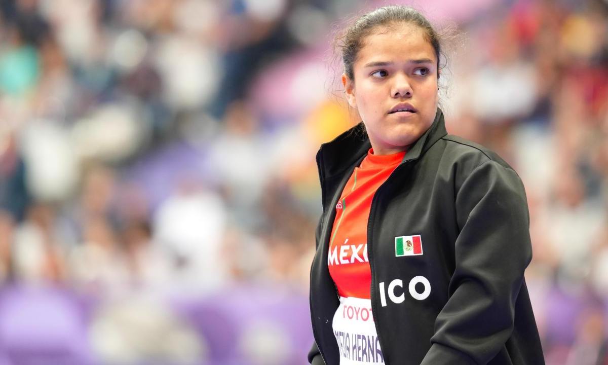 La mexicana Pauleth Mejía finalizó en el sexto lugar en la prueba de Impulso de bala F40, en los Juegos Paralímpicos de París 2024.