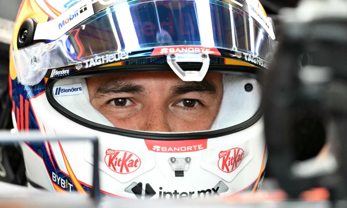 Sergio "Checo" Pérez tuvo una buena clasificatoria este y saldrá el domingo desde el cuarto sitio en la carrera del GP de Azerbaiyán